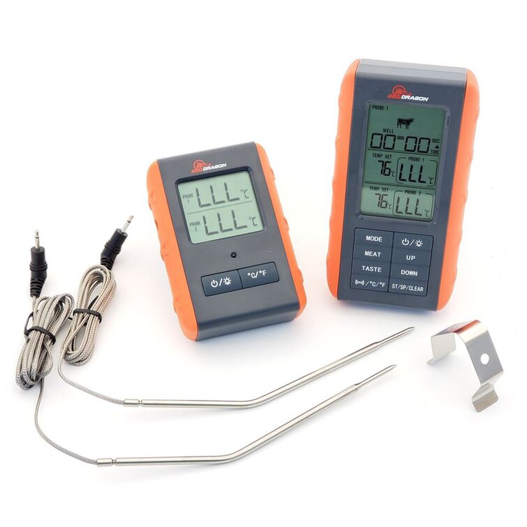 Digital bbq 2024 meat thermometer